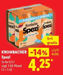 Lidl KROMBACHER Spezi Angebot