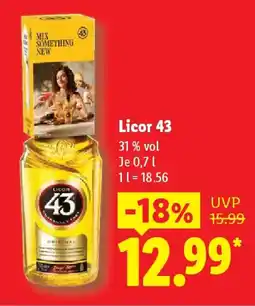 Lidl Licor 43 Angebot