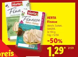Lidl HERTA Finesse Angebot