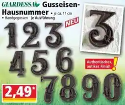 Norma GIARDESSA Gusseisen- Hausnummer Angebot