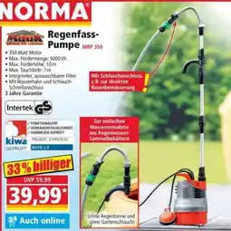 Norma Mank Regenfass Pumpe Angebot