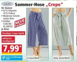 Norma Elle Nor Sommer-Hose,,Crepe" Angebot