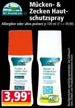 Norma ST. ANDREAS Mücken- & Zecken Hautschutzspray Angebot