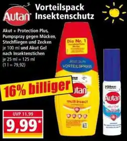 Norma Autan Vorteilspack Insektenschutz Angebot
