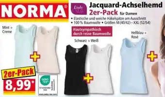 Lady Life Jacquard-Achselhemd