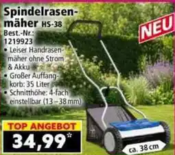 Norma Spindelrasenmäher HS-38 Angebot
