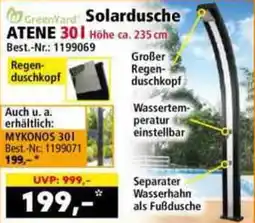 Norma GreenYard Solardusche ATENE Angebot