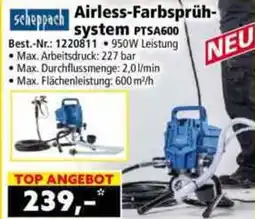 Norma scheppach Airless-Farbsprühsystem PTSA600 Angebot