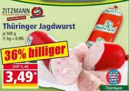 Norma ZITZMANN Thüringer Jagdwurst Angebot