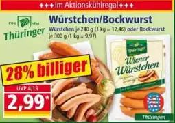 Norma Thüringer Würstchen/Bockwurst Angebot