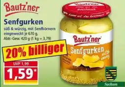 Norma Bautz'ner Senfgurken Angebot