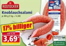 Norma die ROSTOCKER Knoblauchsalami Angebot