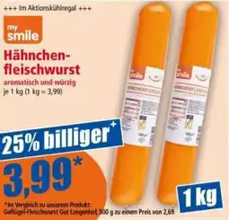 Norma my smile Hähnchen- fleischwurst Angebot