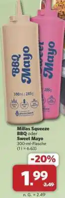 Combi Millas Squeeze BBQ oder Sweet Mayo Angebot