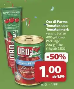 Combi Oro di Parma Tomaten oder Tomatenmark Angebot