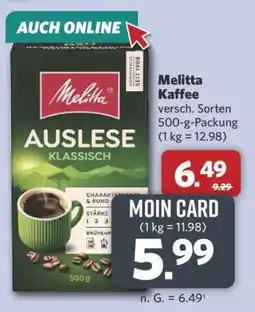 Combi Melitta Kaffee Angebot