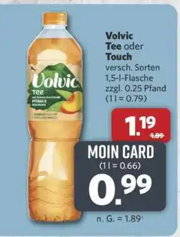 Combi Volvic Tee oder Touch Angebot