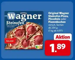 Combi Original Wagner Steinofen Pizza, Piccolinis oder Flammkuchen Angebot