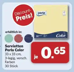 Combi Servietten Perla Color Angebot