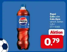 Combi Pepsi Cola oder Cola Zero Angebot