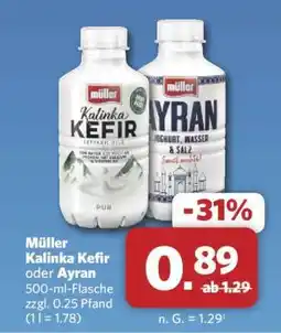 Combi Müller Kalinka-Kefir oder Ayran Angebot