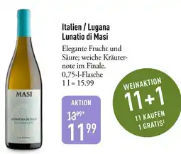 Galeria Markthalle Lunatio di Masi Angebot