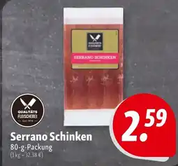 Nah & Frisch Serrano Schinken Angebot