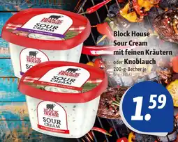 Nah & Frisch Block House Sour Cream mit feinen Kräutern oder Knoblauch Angebot