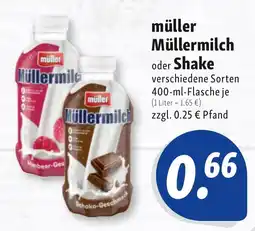 Nah & Frisch müller Müllermilch oder Shake Angebot