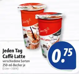 Nah & Frisch Jeden Tag Caffè Latte Angebot