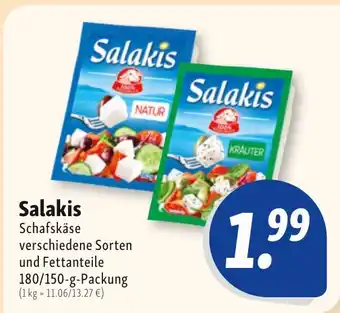 Nah & Frisch Salakis Schafskäse Angebot