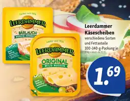 Nah & Frisch Leerdammer Käsescheiben Angebot