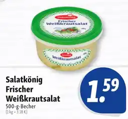 Nah & Frisch Salatkönig Frischer Weißkrautsalat Angebot