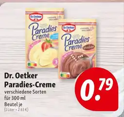 Nah & Frisch Dr. Oetker Paradies-Creme Angebot