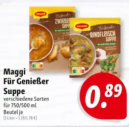 Nah & Frisch Maggi Für Genießer Suppe Angebot