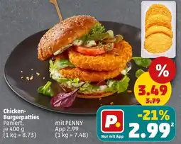 PENNY Chicken Burgerpatties Angebot