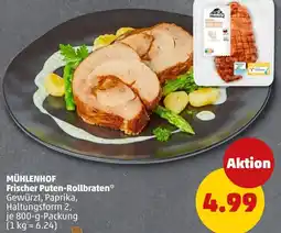 PENNY MÜHLENHOF Frischer Puten-Rollbraten Angebot