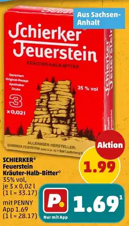 PENNY SCHIERKER Feuerstein Kräuter-Halb-Bitter Angebot