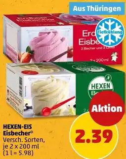 PENNY HEXEN-EIS Eisbecher Angebot