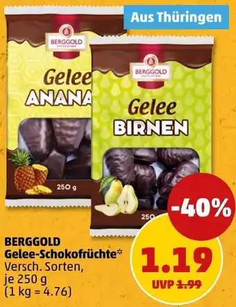PENNY BERGGOLD Gelee-Schokofrüchte Angebot