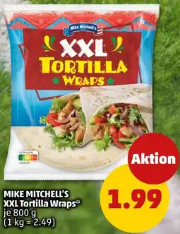 PENNY MIKE MITCHELL'S XXL Tortilla Wraps Angebot