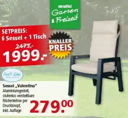 Multi Markt SenS-Line Sessel „Valentina" Angebot