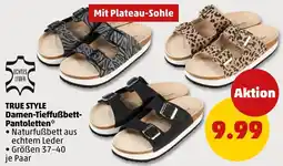 PENNY TRUE STYLE Damen-Tieffußbett Pantoletten Angebot