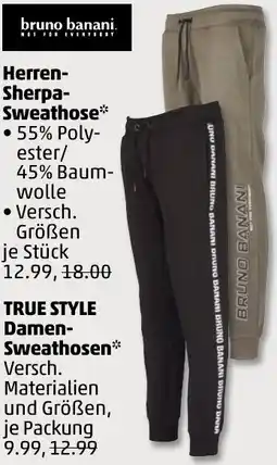 PENNY bruno banani Herren Sherpa Sweathose Angebot