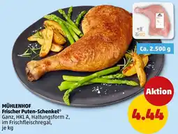 PENNY MÜHLENHOF Frischer Puten-Schenkel Angebot