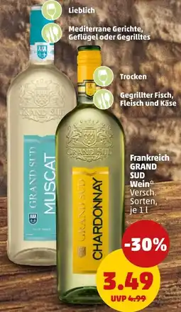 PENNY Frankreich GRAND SUD Wein Angebot