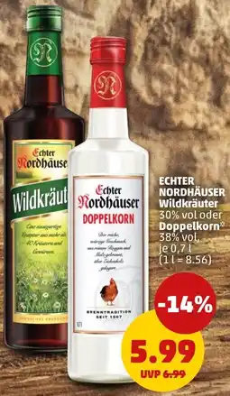PENNY ECHTER NORDHÄUSER Wildkräuter oder Doppelkorn Angebot
