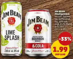 PENNY JIM BEAM Mischgetränk Angebot