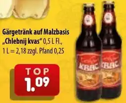 Mix Markt Gärgetränk auf Malzbasis ,,Chlebnij kvas" Angebot