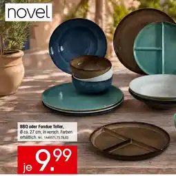 Zurbrüggen Novel BBQ oder Fondue Teller Angebot